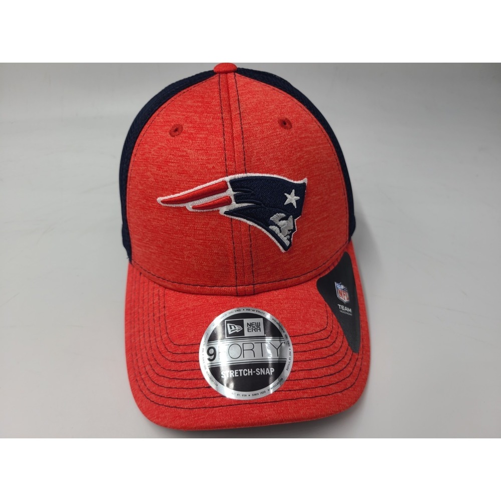 New England Patriots New Era 9Forty Mesh Snapback Hat Cap‎ NFL Football Red Blue